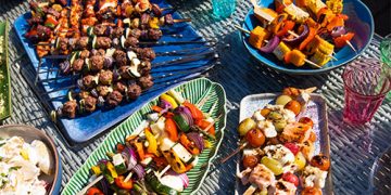 BBQ skewers – 5 ways