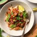 High-Protein Cabbage Stir Fry with Crispy Tofu