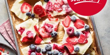 Frozen yogurt bark – now with video!