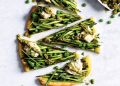 Vegan Pizza Verde with Homemade Mozzarella