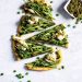Vegan Pizza Verde with Homemade Mozzarella