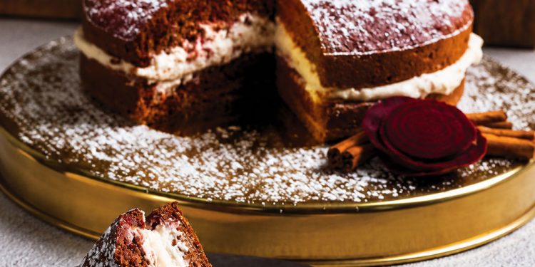 Wholemeal Vegan Beetroot Cake