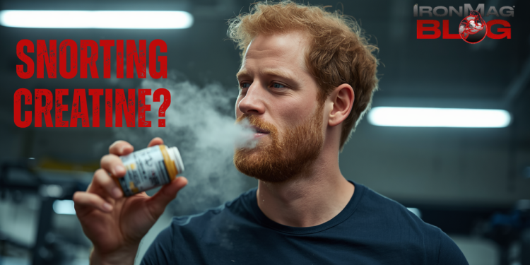 Prince Harry Snorts Creatine? – IronMag Bodybuilding & Fitness Blog