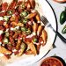 Vegan Loaded Potato Wedges with Mixed Bean Chilli
