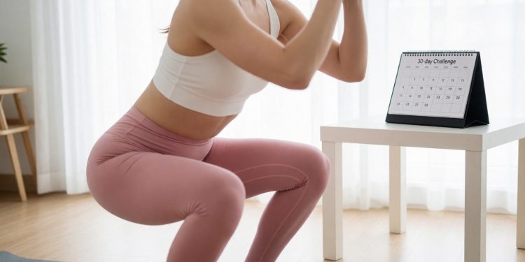 30-Day Squat Challenge Calendar You Can Actually Finish