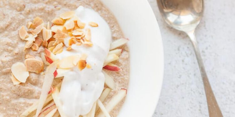 Apple & Cinnamon Buckwheat Bircher Muesli