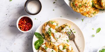 Oil-Free Potato Corn Cakes – JennifersKitchen