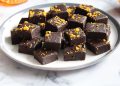 Vegan Chocolate Orange Fudge