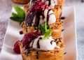 Sweet Vegan Dessert Yorkshire Puddings
