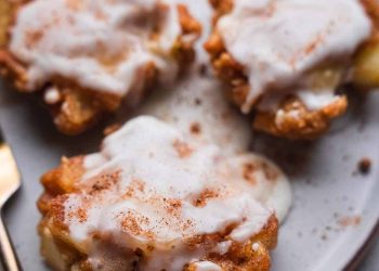 Vegan Apple Fritters – Oh My Veggies
