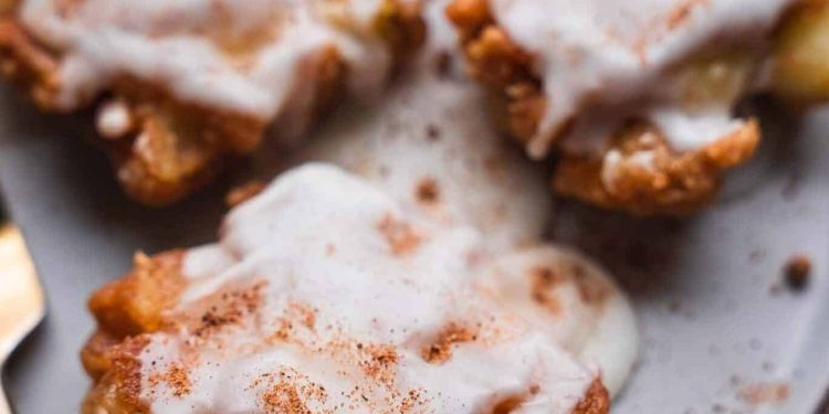Vegan Apple Fritters – Oh My Veggies