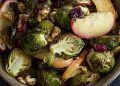 Roasted Brussels Sprouts & Apples
