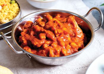 Vegan Cauliflower and Chickpea Tikka Masala